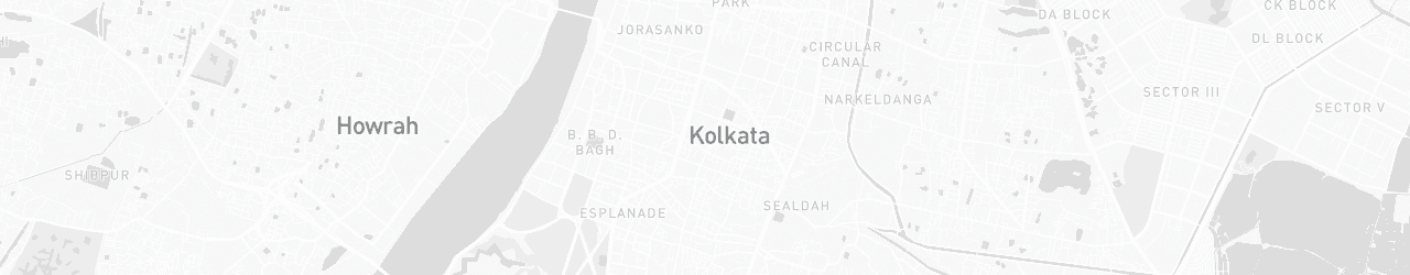 Karte von Kalkutta