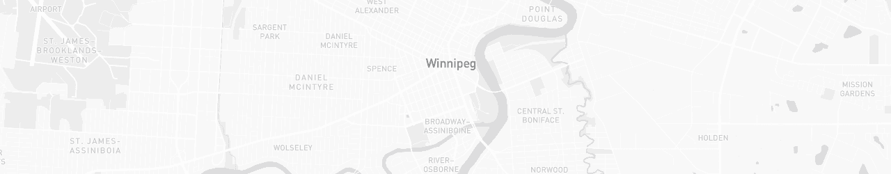 Karte von Winnipeg